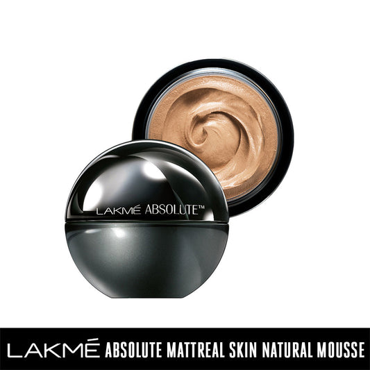 Lakme Absolute Skin Natural Mousse - Golden Medium 03 (25gm)