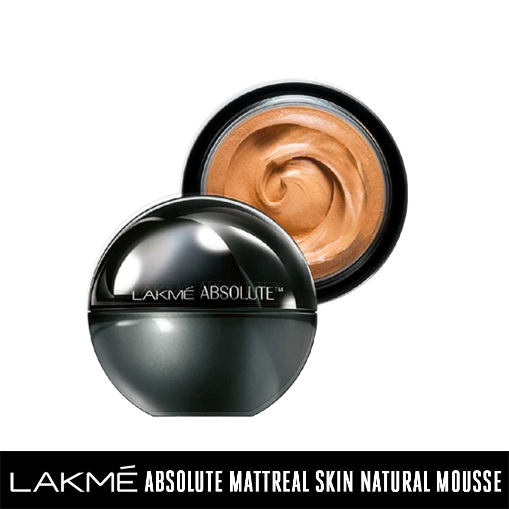 Lakme Absolute Skin Natural Mousse - Golden Light 04 (25gm)
