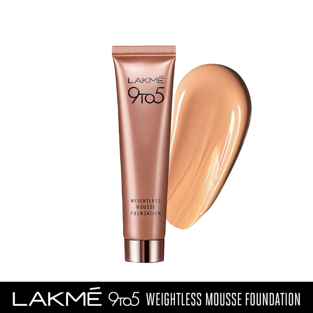 Lakme 9 to 5 Weightless Mousse Foundation - Beige Vanilla (25gm)