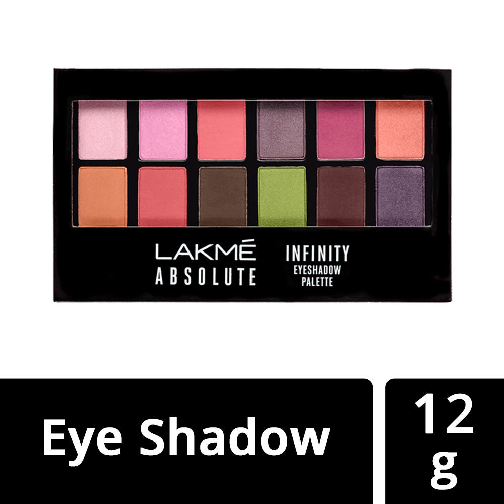 Lakme Absolute Infinity Eye Shadow Palette - Pink Paradise (12gm)