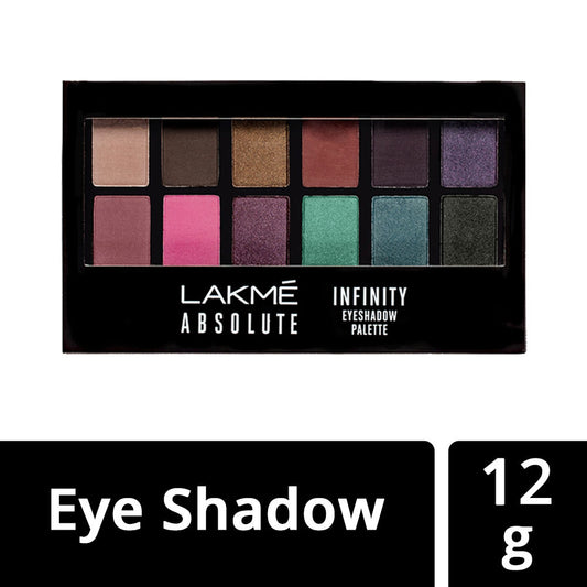Lakme Absolute Infinity Eye Shadow Palette - Midnight Magic (12gm)