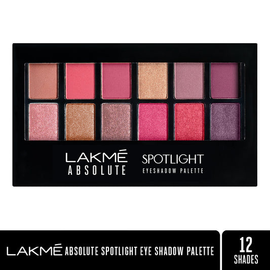 Lakme Absolute Spotlight Eye Shadow Palette - Berry Martini (12gm)
