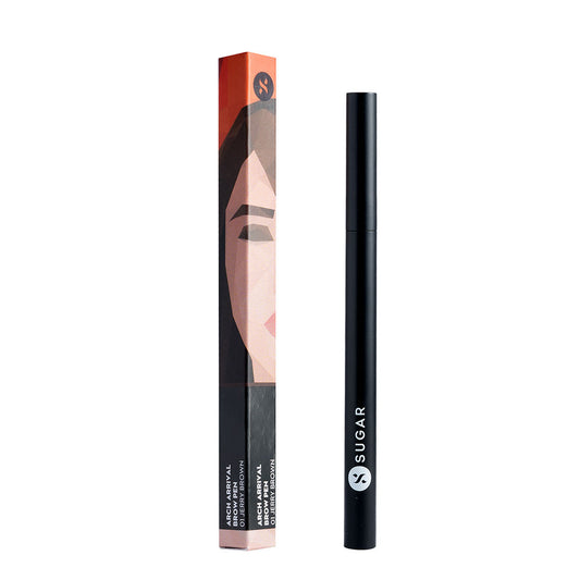 SUGAR Cosmetics Arch Arrival Brow Pen - 01 Jerry Brown (0.8ml)