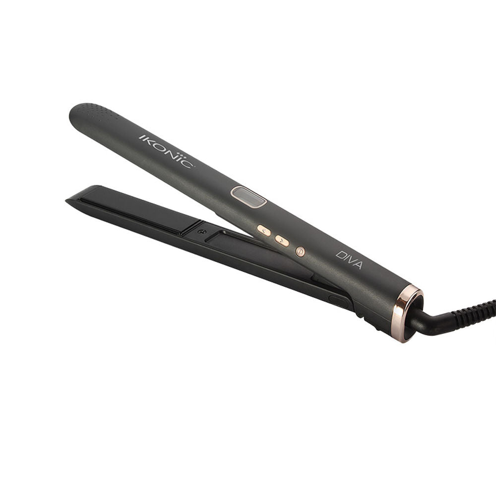 Ikonic Professional Diva Straightner Black (IK-040)