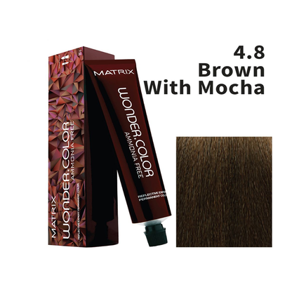 Matrix Wonder Color Ammonia Free 4.8 (Brown with Mocha)