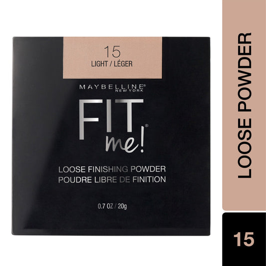 Maybelline New York Fit me Loose Finishing Powder - 15 Light (20gm)