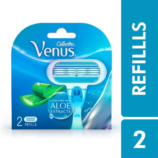 Gillette Venus Glide Strip With Aloe Extracts 2 Refills