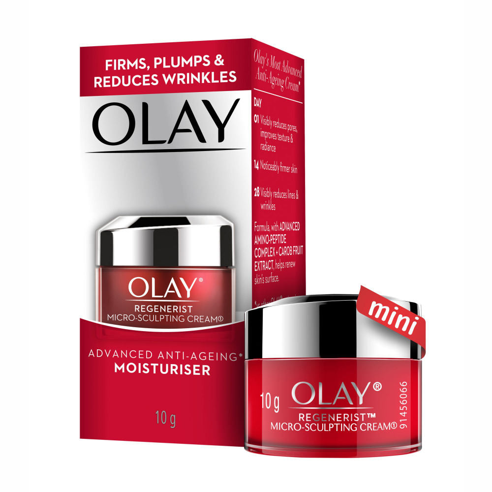 Olay Day Cream: Regenerist Microsculpting Mini Moisturiser (non SPF) (10gm)