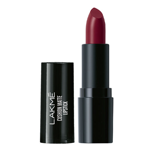 Lakme Cushion Matte Lipstick - Burgundy Bloom (4.5gm)