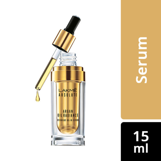 Lakme Absolute Argan Oil Radiance Face Serum With Moroccan Argan Oil (15ml)