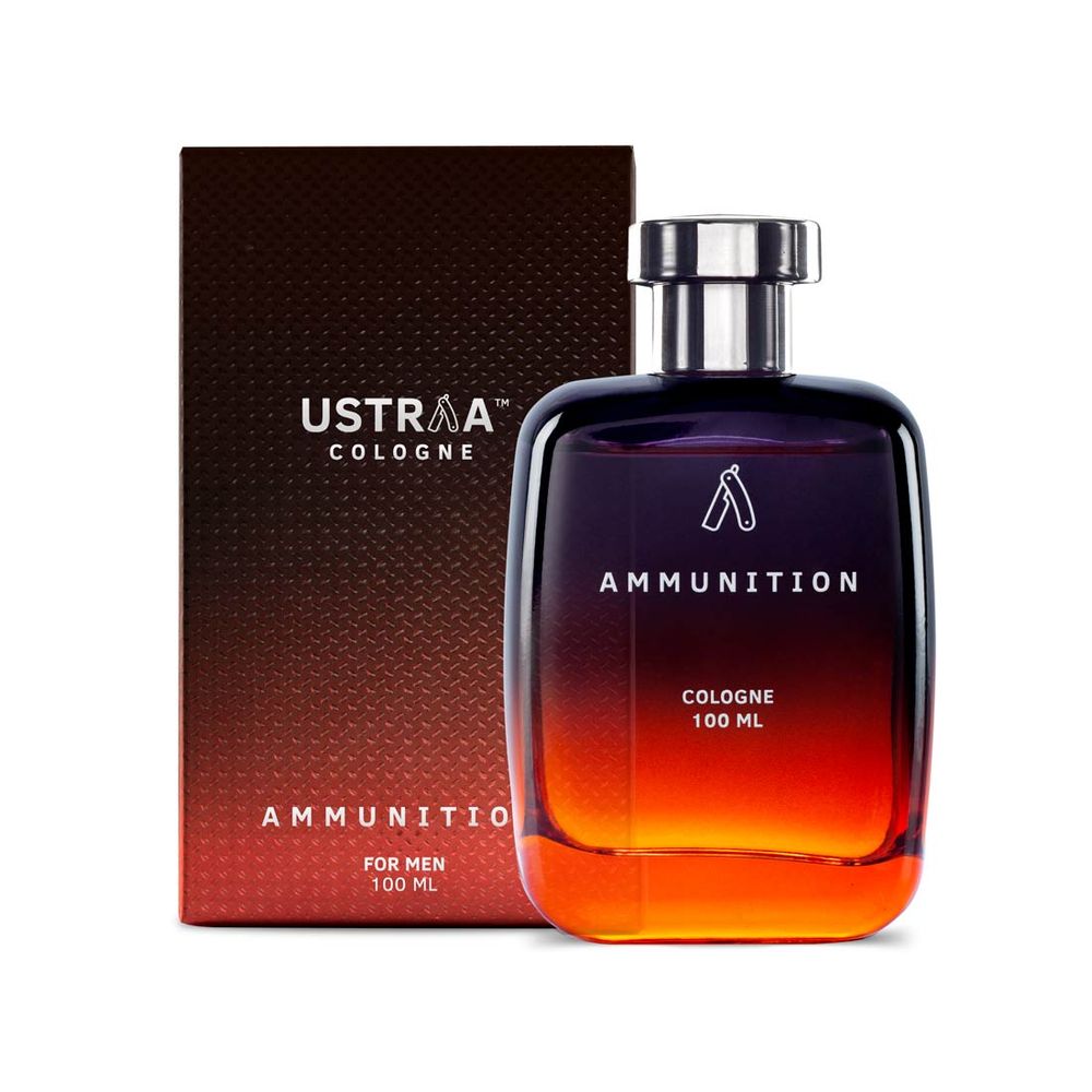 Ustraa Ammunition Cologne - Perfume For Men (100Ml)