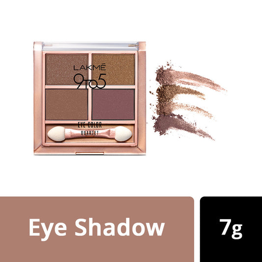 Lakme 9 To 5 Eye Quartet Eyeshadow - Mystic Nudes (7gm)