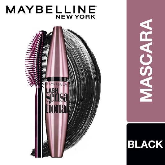 Maybelline New York Lash Sensational Waterproof Mascara Black (10ml)