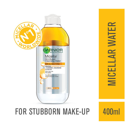 Garnier Skin Naturals Micellar Oil-Infused Cleansing Water (400ml)