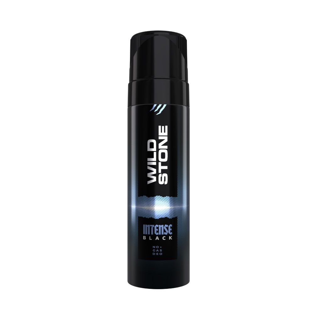 Wild Stone Intense Black No Gas Deodorant for Men