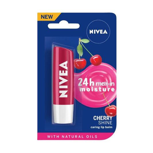 NIVEA Lip Balm - Fruity Cherry Shine (4.8gm)
