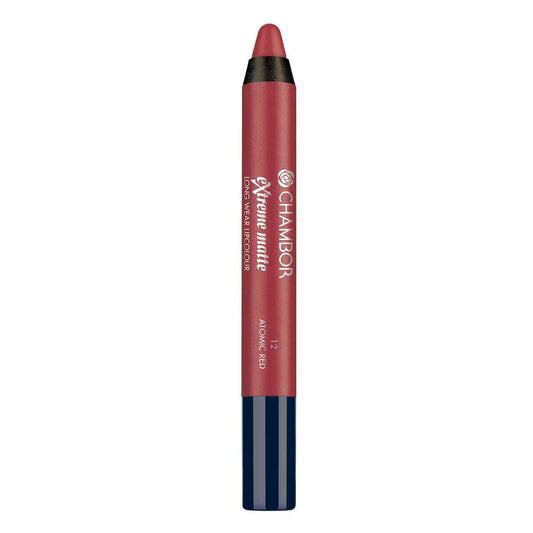 Chambor Extreme Matte Long Wear Lip Colour - Atomic Red 12 (2.8gm)