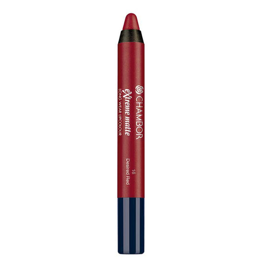 Chambor Extreme Matte Long Wear Lip Colour - Desired Red 16 (2.8gm)