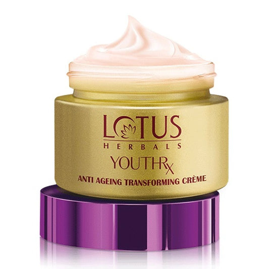 Lotus Herbals YouthRx Anti-Ageing Transorfming Creme SPF 25 PA+++ (Preservative Free) (10g)