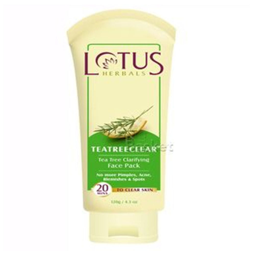 Lotus Herbals Tea Tree Clarifying Face Pack (120gm)