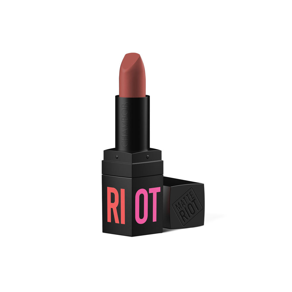 Chambor Matte Riot Lipstick - 252 Cosmo Pink (4.5gm)
