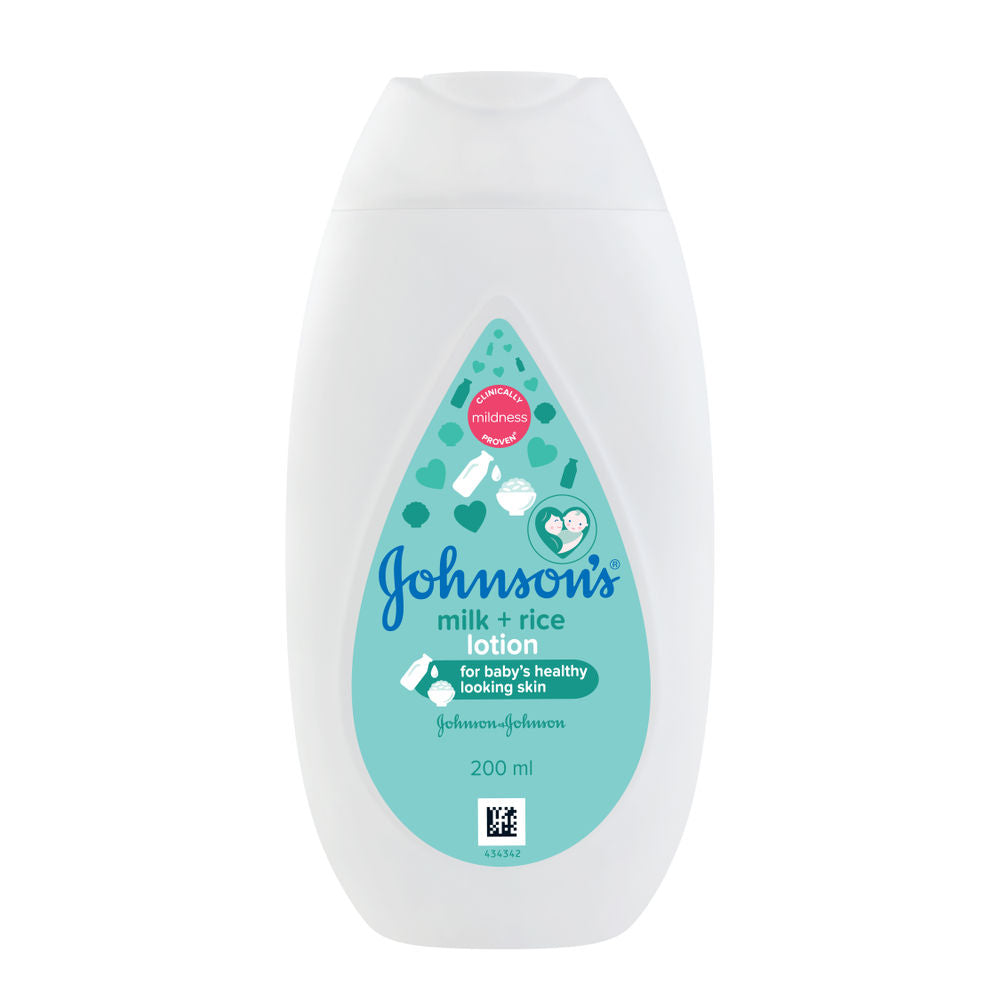Johnsons Milk+ Rice Lotion (200ml)