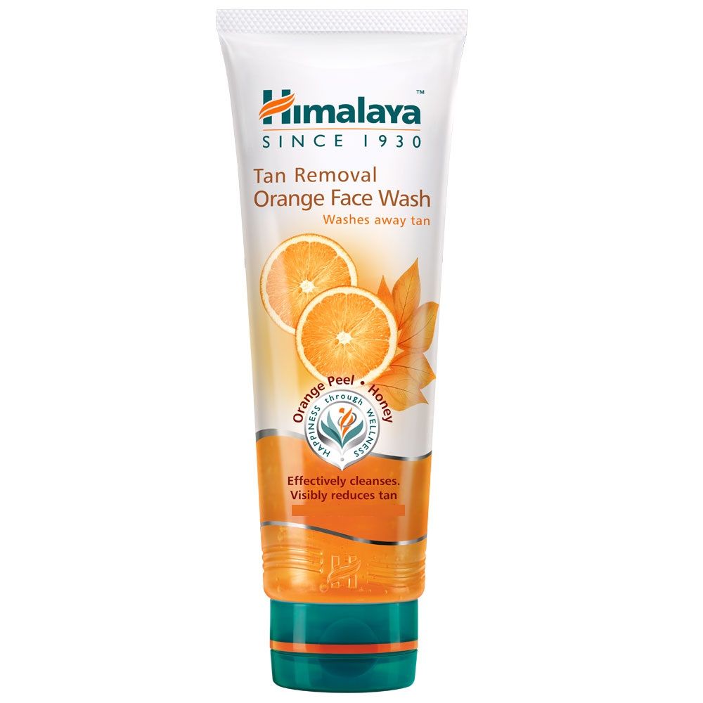 Himalaya Herbals Tan Removal Orange Face Wash (100ml)