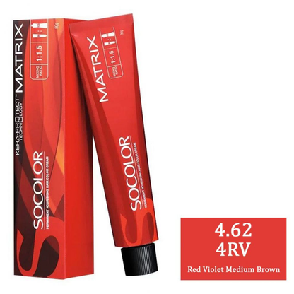 Matrix SOCOLOR 4.62 4RV (Red Violet Medium Brown)