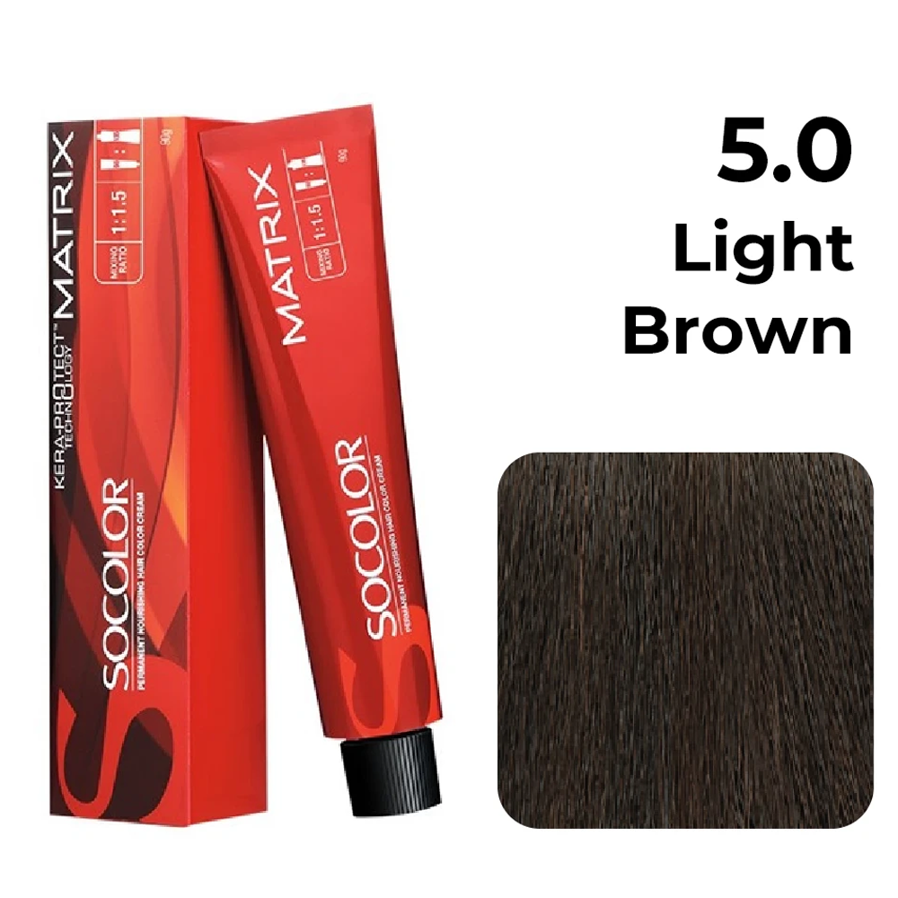 Matrix SoColor 5.0 Light Brown (Neutral Palette) (90 g)