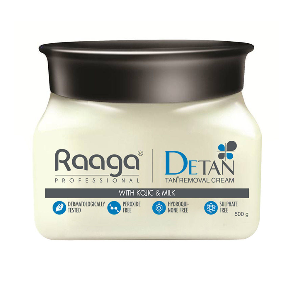Raaga Professional De Tan Removal Creme With Kojic & Milk (500 gm)