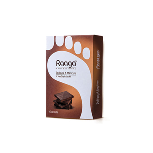 Raaga Pedicure & Manicure 6 Step Dual use kit Chocolate