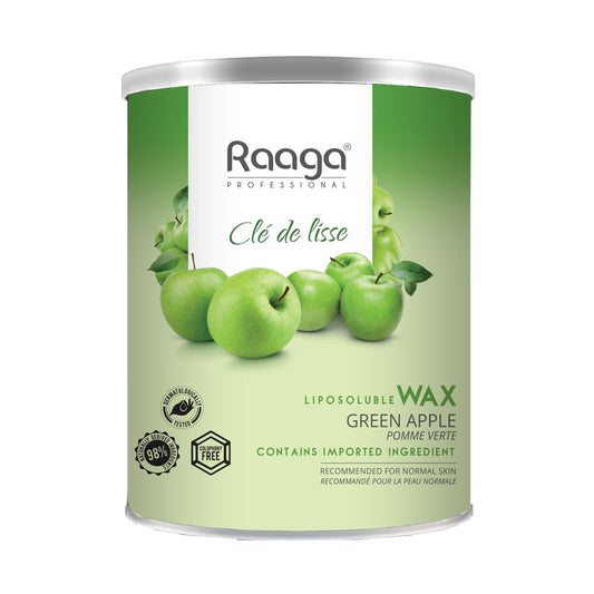 Raaga Professional Liposoluble Wax Green Apple (800ml)