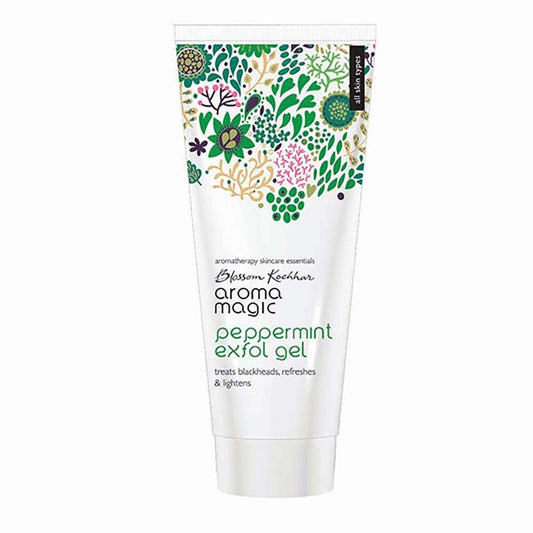 Aroma Magic Peppermint Exfol Gel- Treats Blackheads Refreshes & Lightens (100ml)