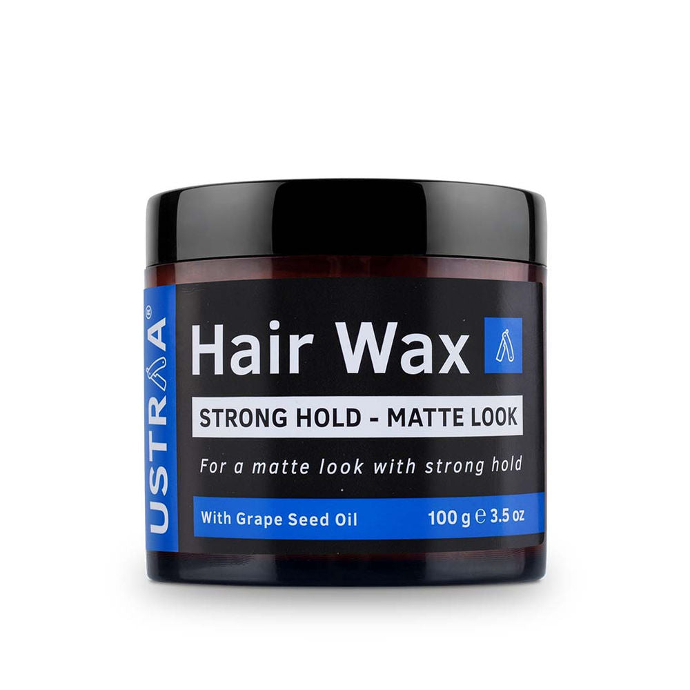 Ustraa Strong Hold Hair Wax - Matte Look (100gm)