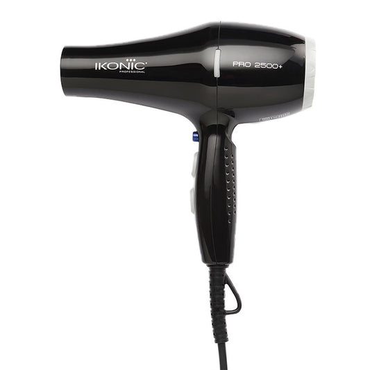 Ikonic Professional HD Pro 2500+ Hair Dryer (Black)