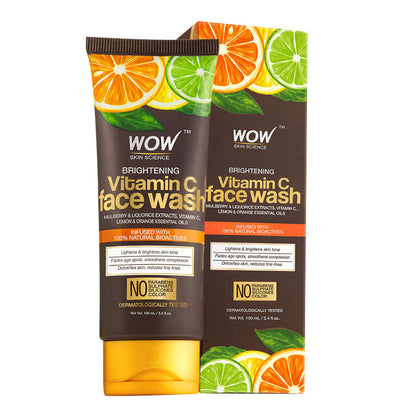 WOW Skin Science Brightening Vitamin C Face Wash (100 ml)