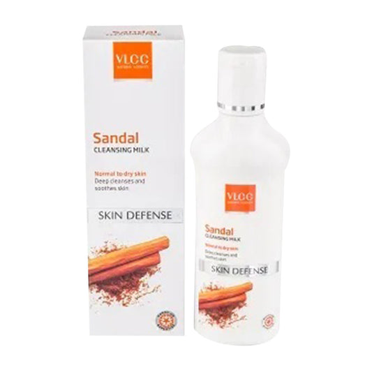 VLCC Sandal Skin Defense Cleansing Milk - Normal to Dry Skin