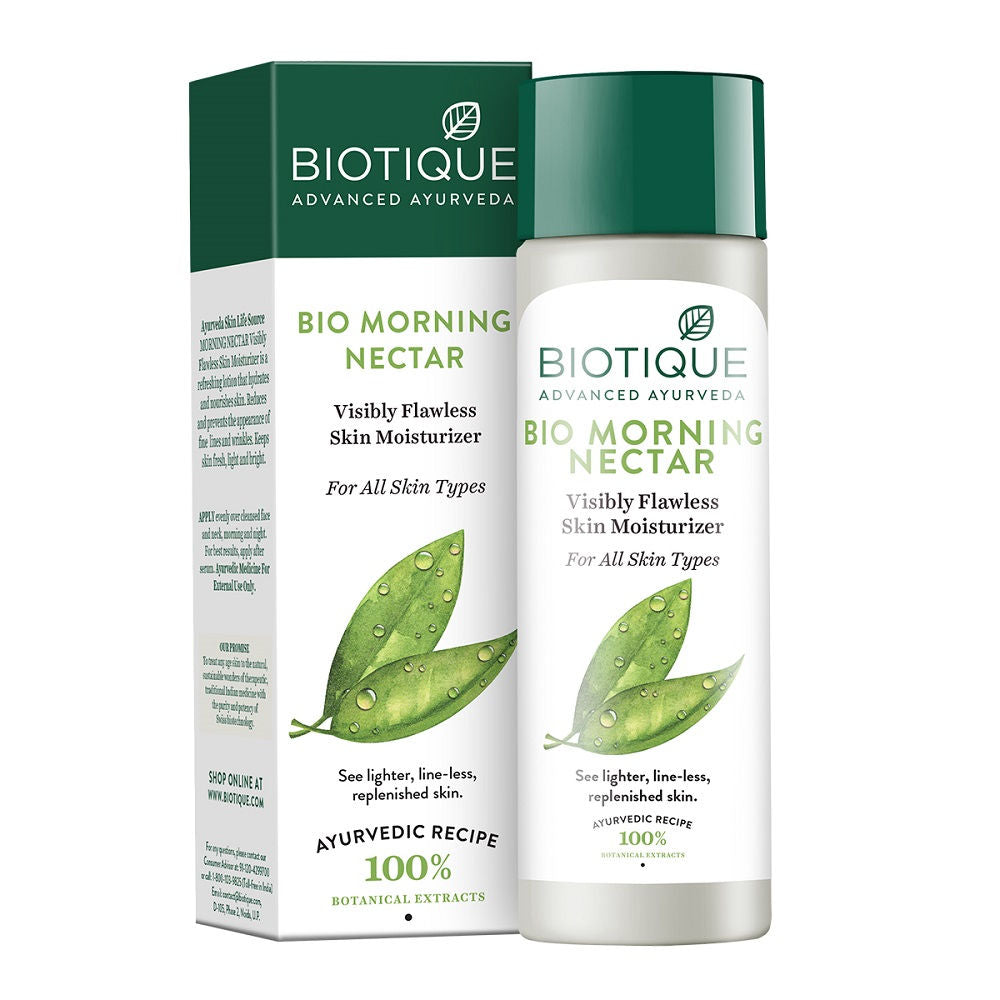 Biotique Bio Morning Nectar Visibly Flawless Skin Moisturizer (190ml)