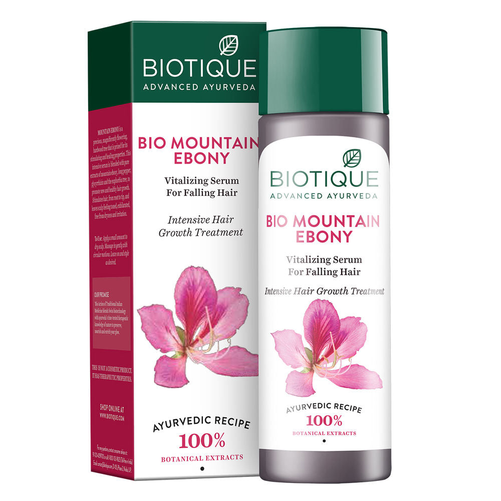 Biotique Bio Mountain Ebony Vitalizing Serum For Falling Hair (120ml)