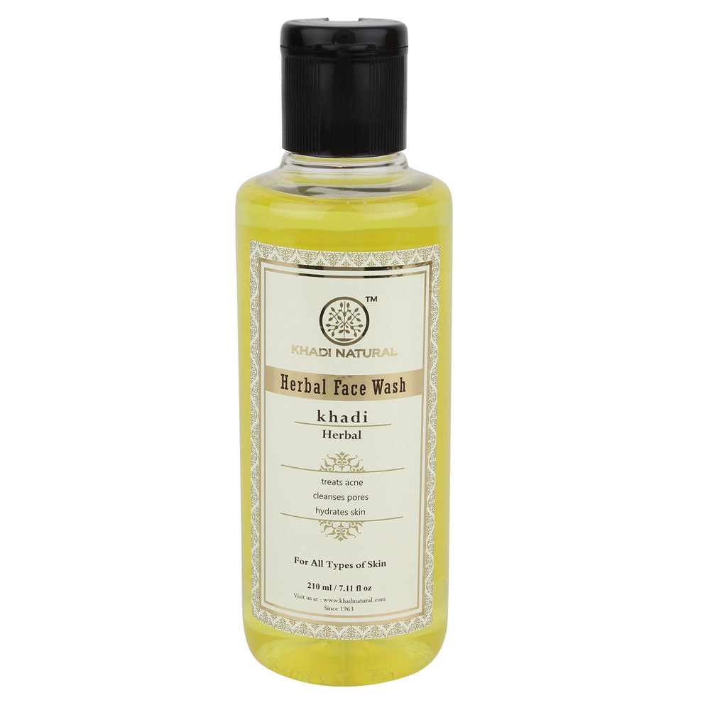 Khadi Natural Herbal Face Wash (210ml)