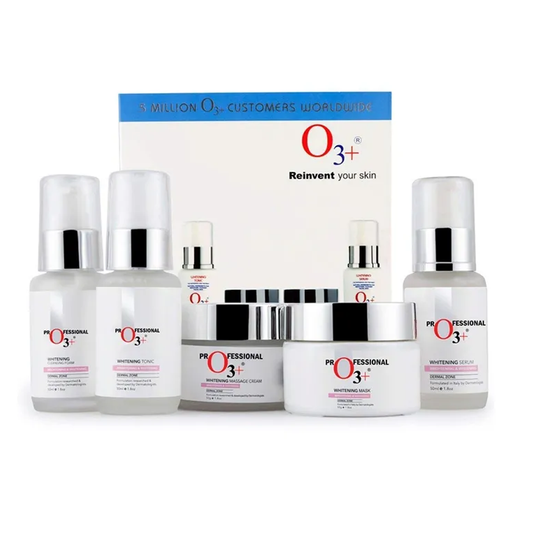O3+ Whitening Facial Kit for Tan-Pigmented Skin (150g+100ml)