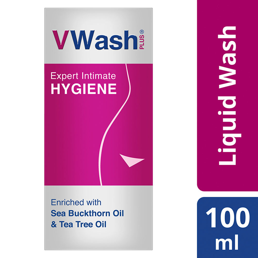 VWash Plus Expert Intimate Hygiene Liquid Wash (100ml)