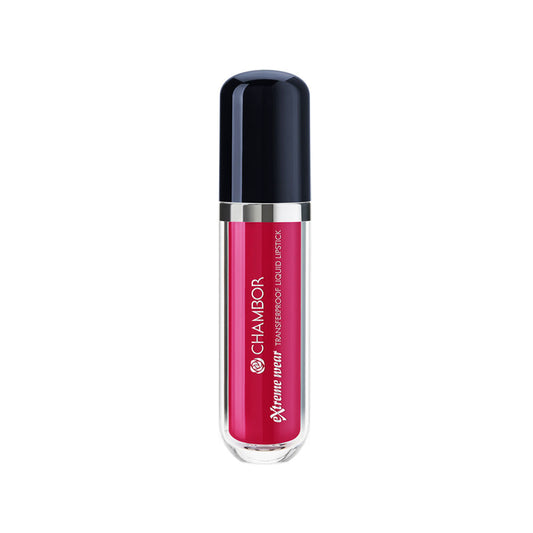 Chambor Extreme Wear Transferproof Liquid Lipstick - Blushed Pink 412 (6ml)
