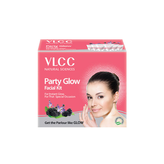 VLCC Party Glow Facial Kit For Instant Glow, For That Special Occasion