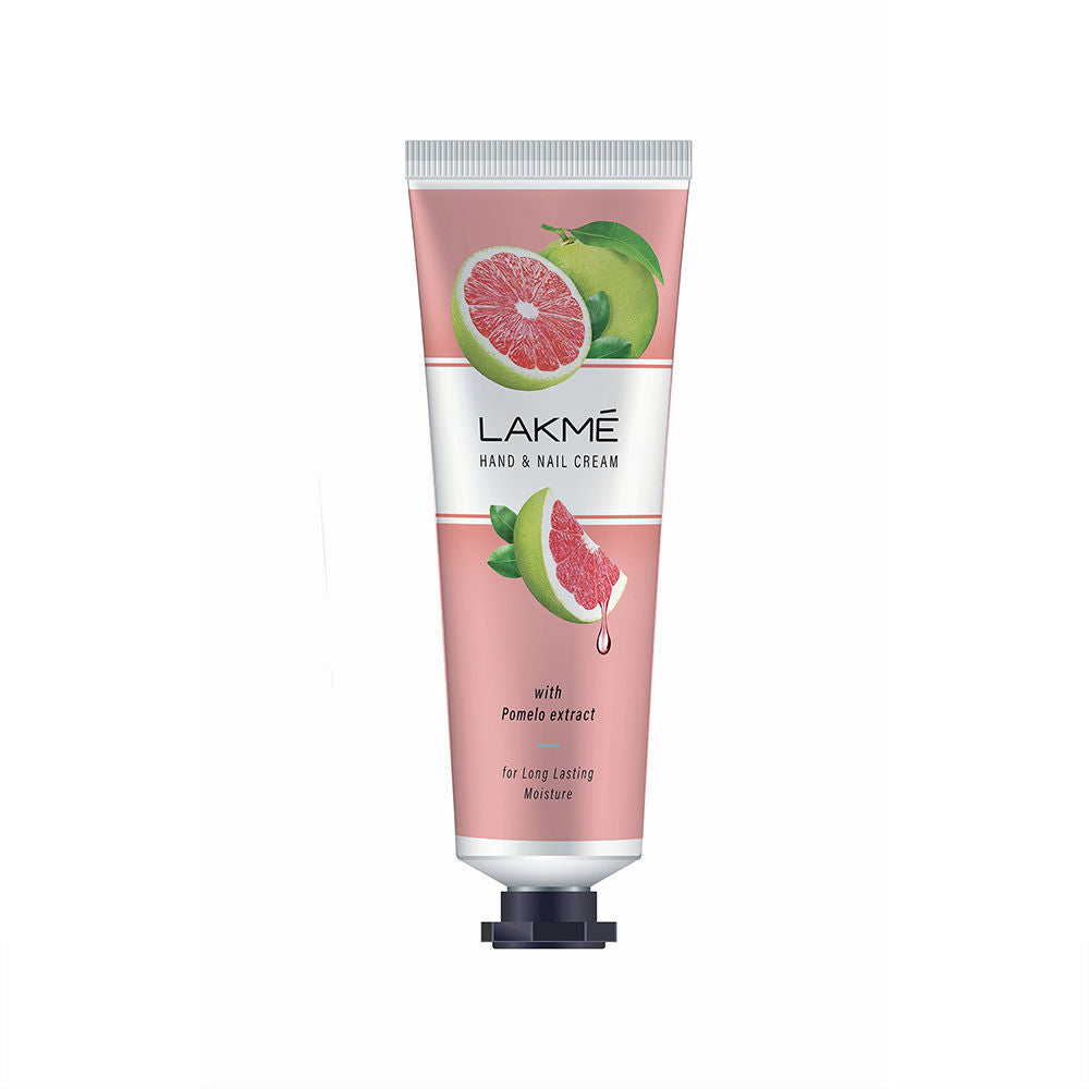 Lakme Hand & Nail Cream With Pomelo, Pentavitin And Almond Oil