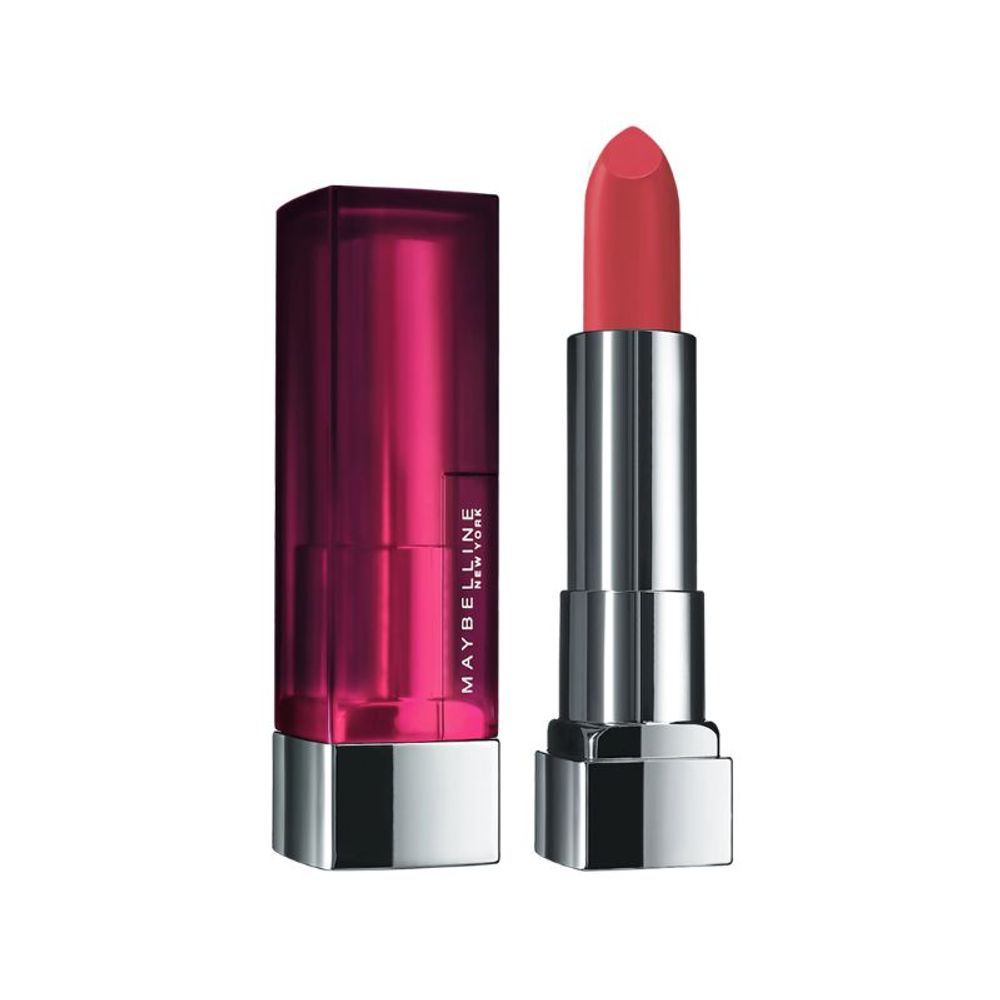 Maybelline New York Color Sensational Creamy Matte Lipstick - Heated Pink (3.9gm)