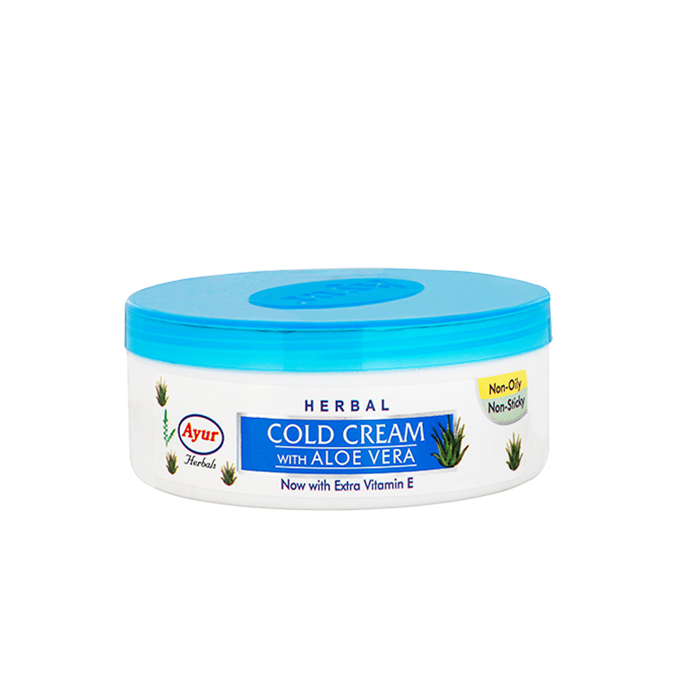 Ayur Herbals Herbal Cold Cream With Aloe Vera 80ml