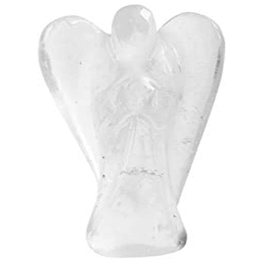 Clear Quartz Angel for Healing Crystal Therapy (Size - 2 inch)