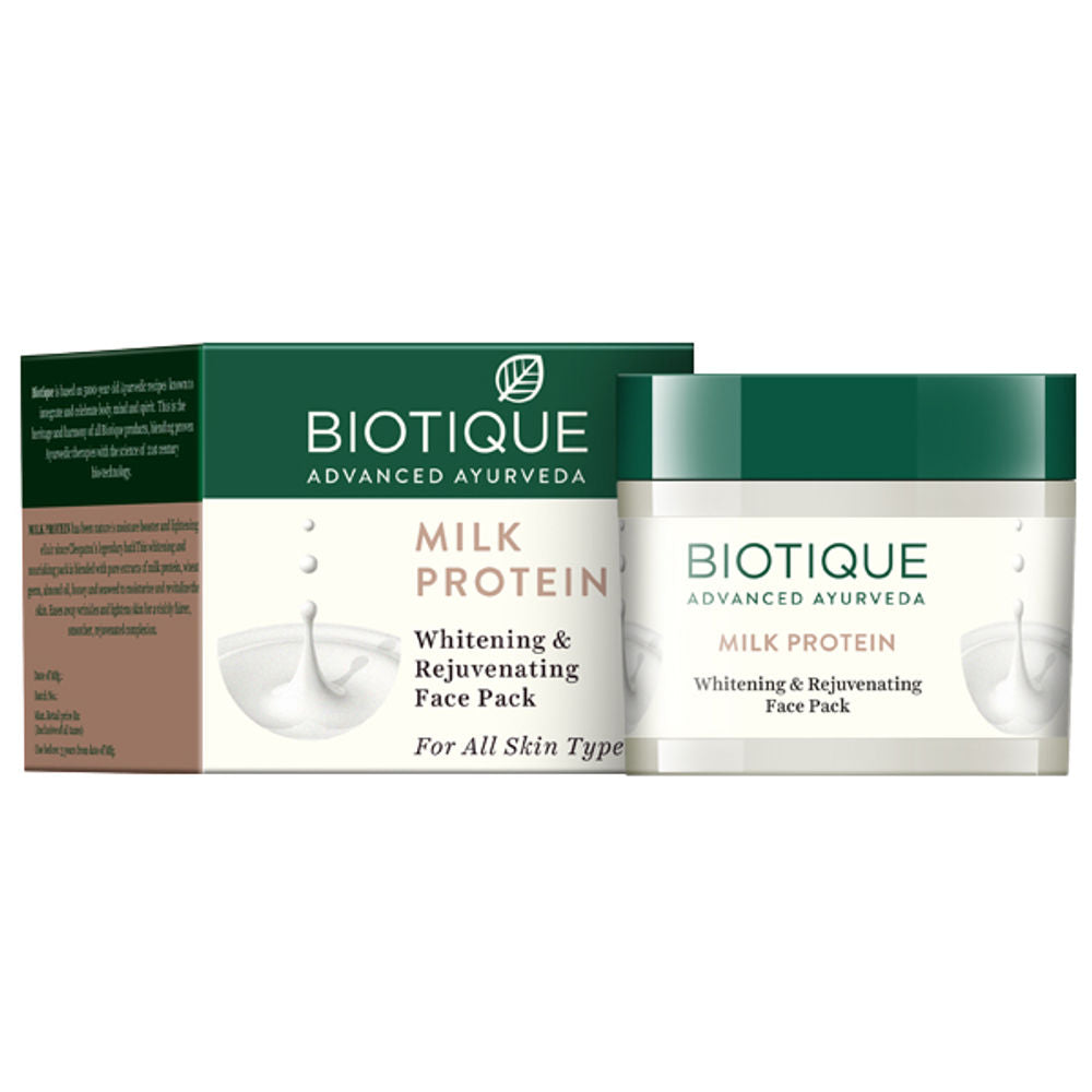 Biotique Bio Milk Protein Whitening & Rejuvenating Face Pack (50gm)