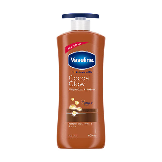 Vaseline Cocoa Glow Body Lotion (600ml)